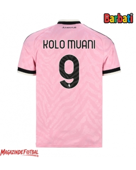 Juventus Randal Kolo Muani #9 Tricou Fotbal Replică 2026-27 Barbati Deplasare